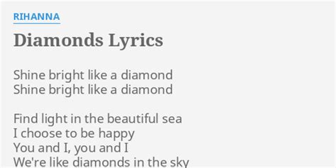 shine like a diamond lyrics.